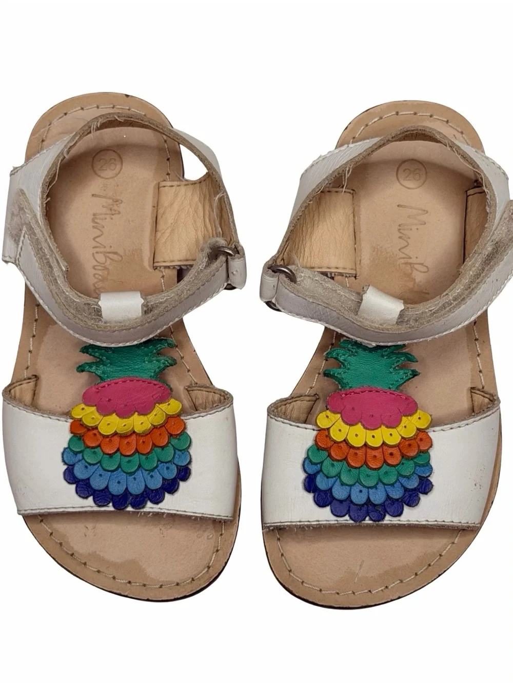 Mini Boden Pineapple Sandals